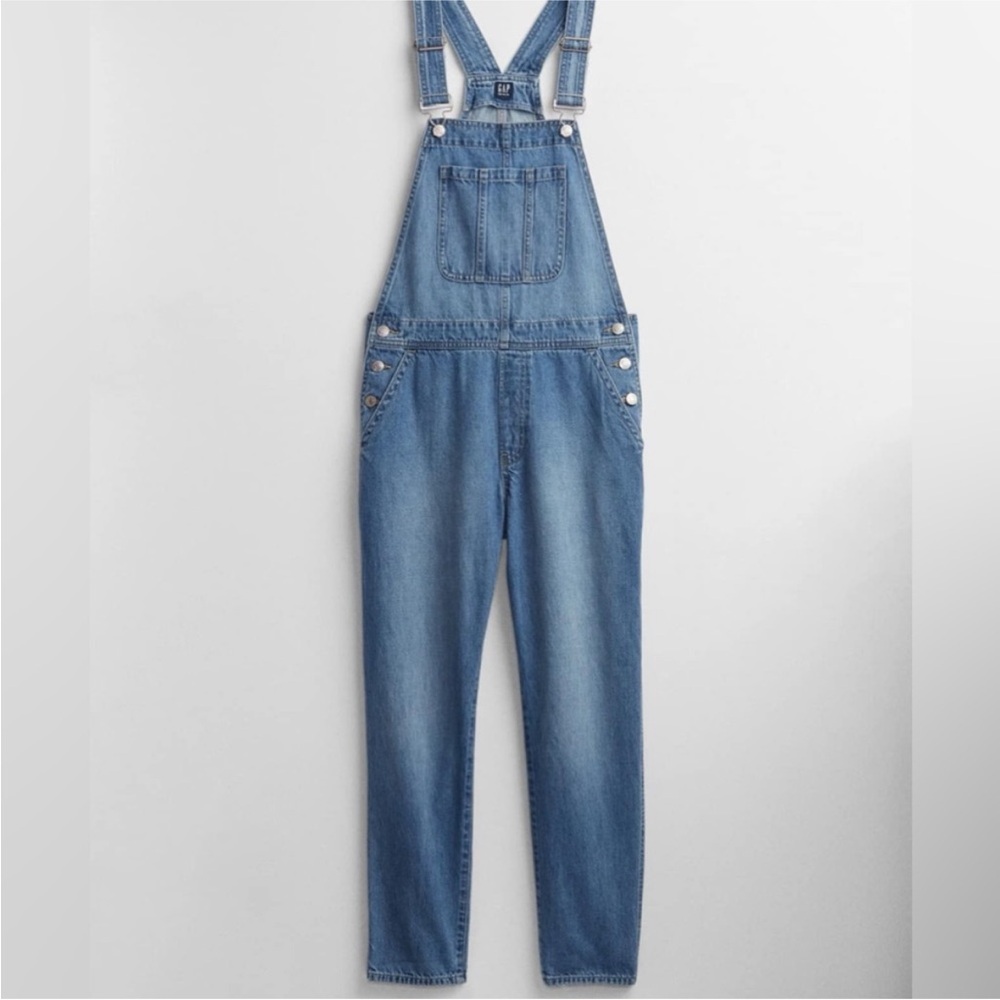 GAP Blue Denim Overalls LIKE NEW XL
